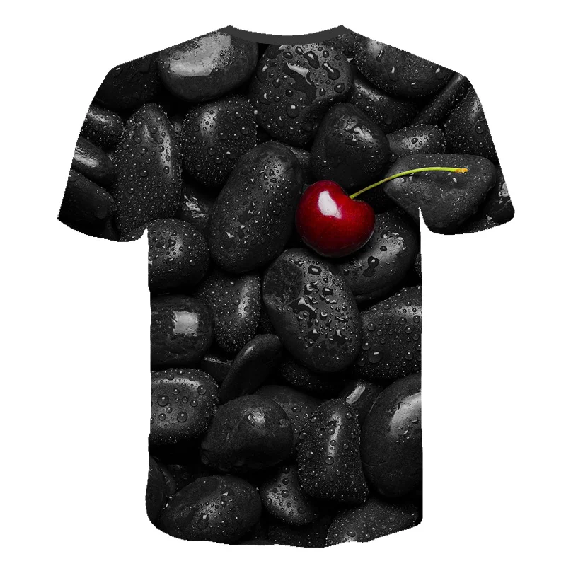 Lemon fruit pattern 3D printed t shirt women 2019 summer tops New mens womens casual funny vogue Aesthetic tshirts plus size 5xl