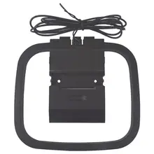 360 градусов универсальная FM/AM Рамочная антенна для приемника мини разъем для аналогового для Sony, Sharp Chaine стерео Hi-Fi радио