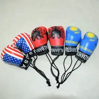 Newborn Photography Props Mini  Simulation Boxing Glove Boxing Flag Gloves for Baby Photo Prop Decorated Accessories 3
