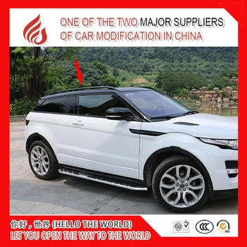 

Aluminium alloy black Silver color side rail bar roof rack for Range rover Evoque 2012 13 14 15 16 17 2018