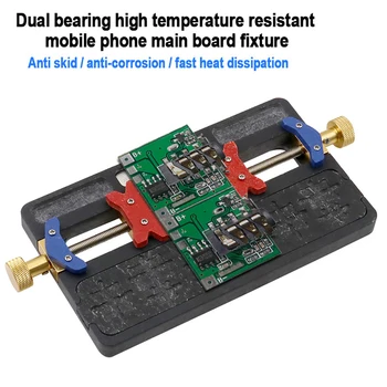 

Motherboard Repair Fixture Holder Universal Heat Resistant Mobile Phone Pcb Soldering Repair Holder With Bga Groove For Iphone