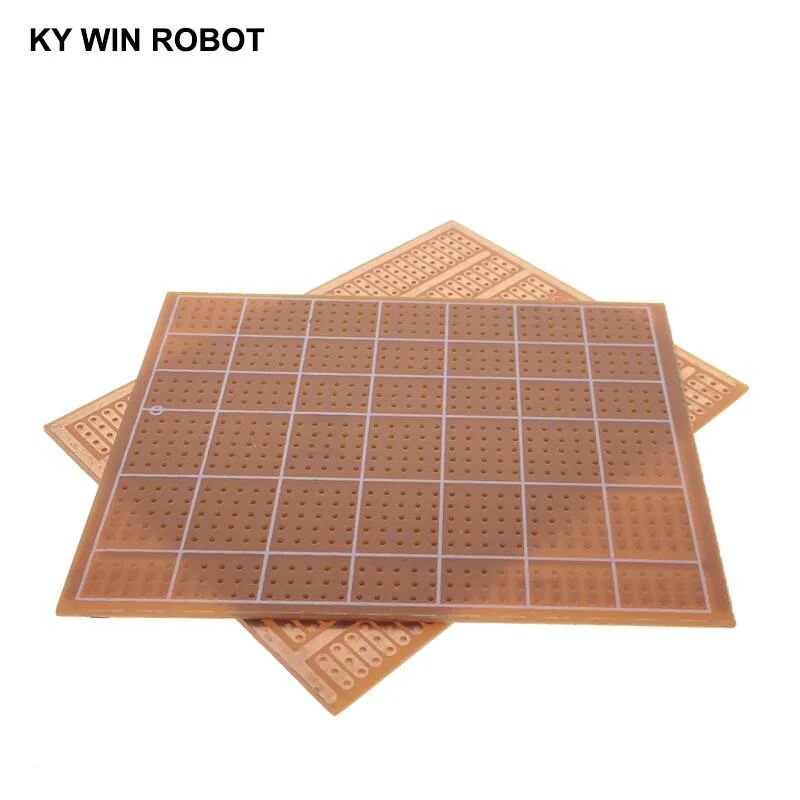 1 шт. DIY 7,5*9,5 см Прототип бумага PCB Универсальный Эксперимент Матрица платы 7,5x9,5 см