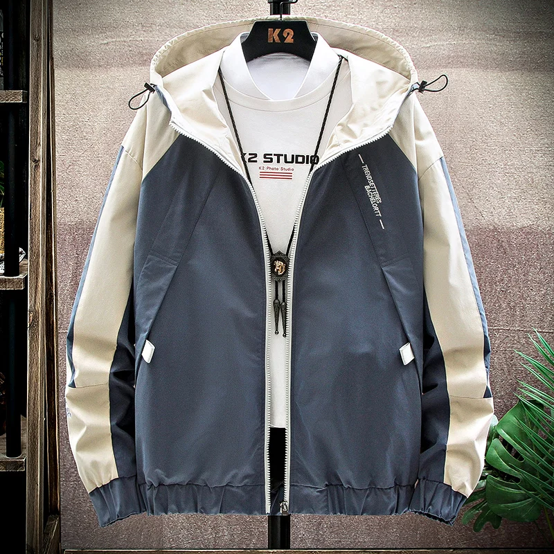 Low Price Men's Bomber Jacket Fashion Sportswear Casual Jacket Autumn Spring Windbreakers Men Hip Hop Street Suit New Hooded Jacket,ZA340