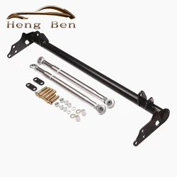 Black Front Suspension Traction Control Tie Bar For 1988-1991 Honda Civic EF CRX