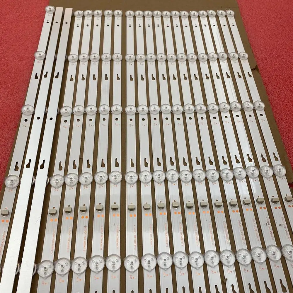 30 шт./лот 8LED 755 мм Светодиодная подсветка для TCL 43L1600C 43L2600C 43L26CMC L43E9600 JL.D43081330-140FS-M E469119