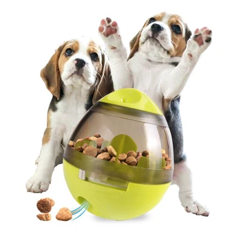 

Ardemer Increases IQ Interactive Tumbler Automatic Pet Feeding Toy Food Dispensing Pet Slow Feeding Food Dog Bowl on Sale