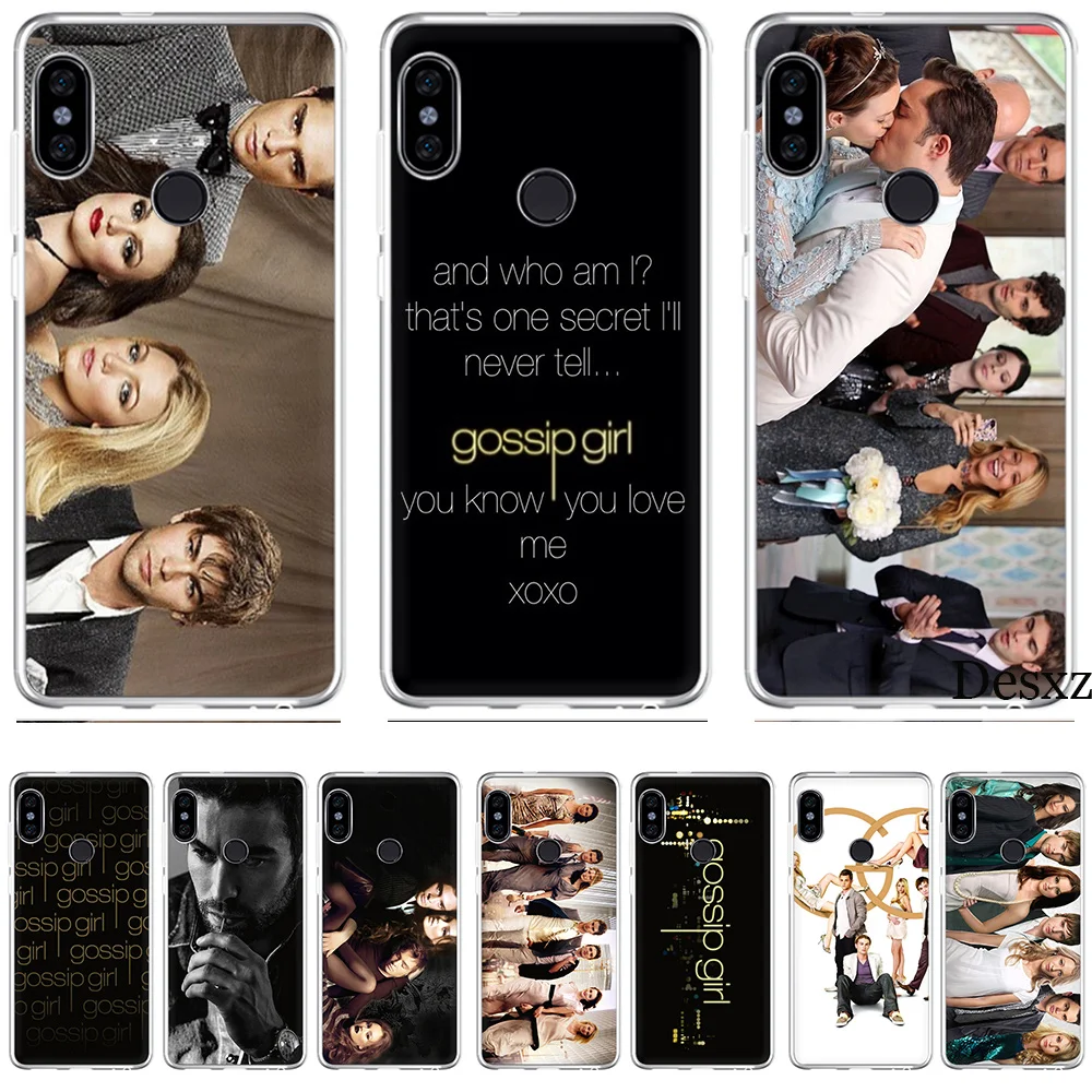 Чехол Gossip Girl Blair Chuck Bass для Xiaomi Redmi mi 8 SE Note 5 5A 6 6X Pro X 2S A2 Lite Plus 4X 4A S2 F1 7 GO |