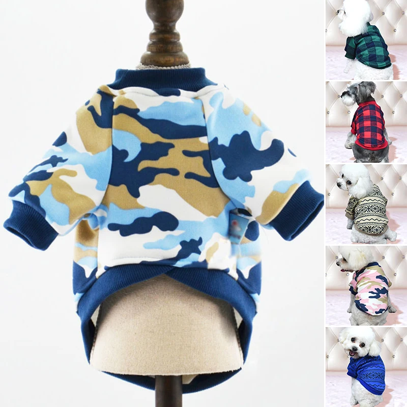 Хлопковый свитер для собак, размеры s, m, l, xl, пальто для щенков, теплая одежда для домашних животных, джемпер, мягкая верхняя одежда
