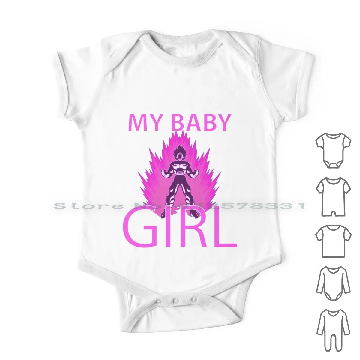 

My Baby Girl! Newborn Baby Clothes Rompers Cotton Jumpsuits Z Baby Boy Funny Cute Cool Geek Kids Anime Cartoon New Baby Family