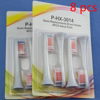 

8 pcs Replacement Toothbrush Heads for Philips Sonicare ProResults HX6013/66 HX6930 HX9340 HX6950 HX6710 HX9140 HX6530