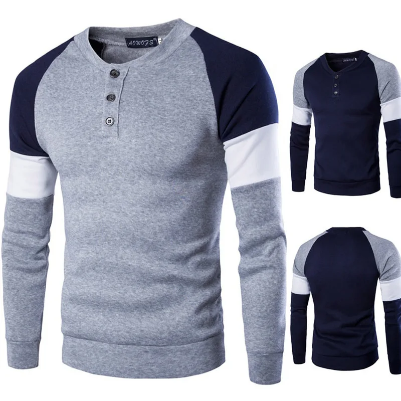 

Zogaa Men Spring Autumn Sweater Long Sleeve Cotton Sweater Male Casual Solid Slim Fit Chinese Style Sweaters Outwear Hot Sale