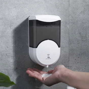 

Automatic Sensing Wall-mounted Contactless Soap Dispenser with Window Smart Sensor Hand Sanitizer Au 20 Dropship