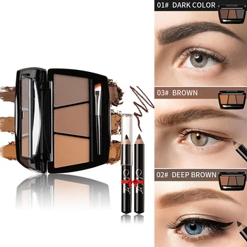 

Menow eyebrow powder 3 colors with eyebrow pencil waterproof sweat-proof nose shading pigment eyebrow enhancer powder MN140