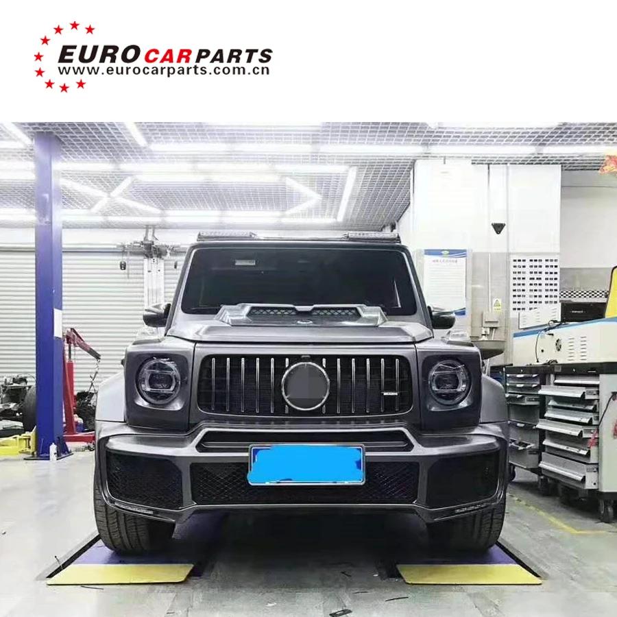 G класс W464 W463A g500 g63 to B стиль обвес для W464 W463A g350 g500 g63 to B Стиль бамперы спойлер капот совок крылья