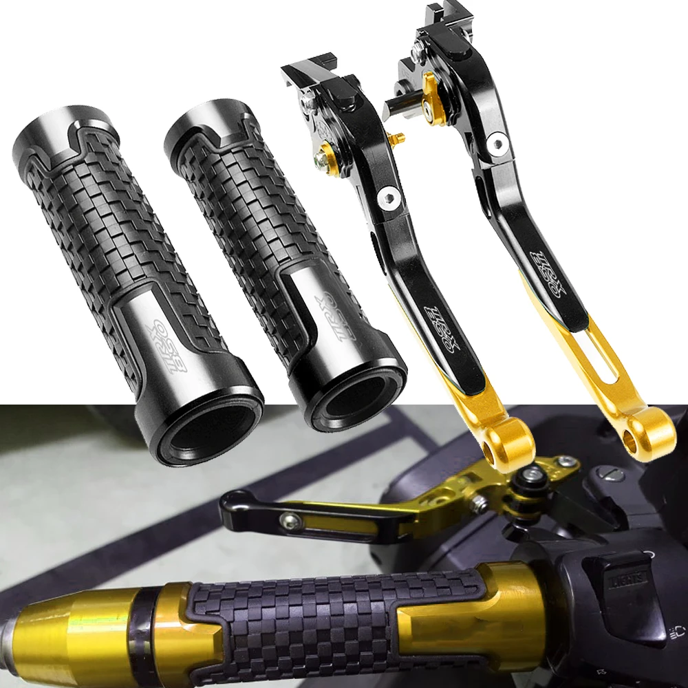 

New Motorcycle Adjustable Foldable Extending Brake Clutch Lever Handle Grips Set For YAMAHA TRX850 TRX 850 TRX-850 1996-2010
