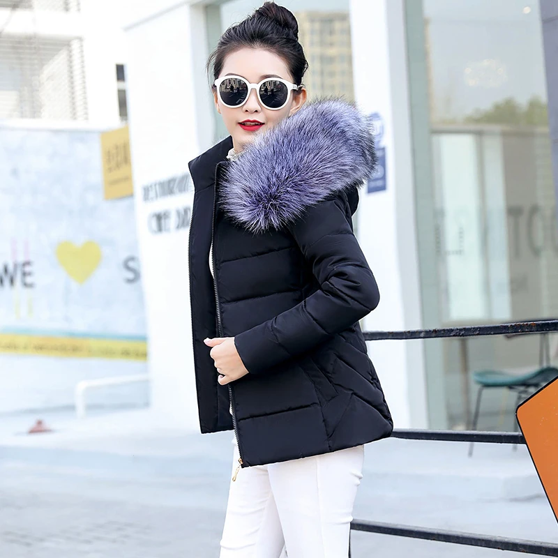 Зимняя женская куртка, зимняя женская куртка, зимнее пальто для женщин, воротник из искусственного меха, теплая Женская парка, верхняя одежда, пуховик, пальто