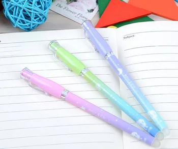 

Wholesale New Friction Disappear Gel Pen Student Stationery Neutral Pen 120pcs/Lot 0.38mm Full Needle Office Supplies GP352
