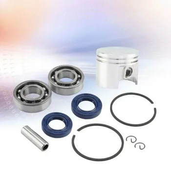 

Piston Rings Pin Oil Seal Circlips Crankshaft Bearings Kit Power Tools for Stihl MS170 017 Chainsaw Parts Accessories