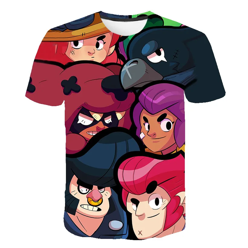 

3D Print Casual Tops Tee 2019 Latest Short Sleeve Tops Fashion Children's Casual Fashion Parent-child Tops 3D Printed T-shirt