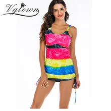 Женский комплект бикини большого размера, купальник пуш-ап, Мягкий купальник с принтом, плавательный костюм, костюм для женщин, купальник для девочек