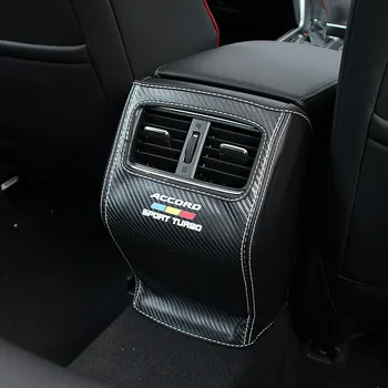 

For 10th Honda Accord 2018 2020 Rear Exhaust Air Outlet Anti-kick Pad Central Armrest Box Anti-playing Anti-dirty Pad Protection