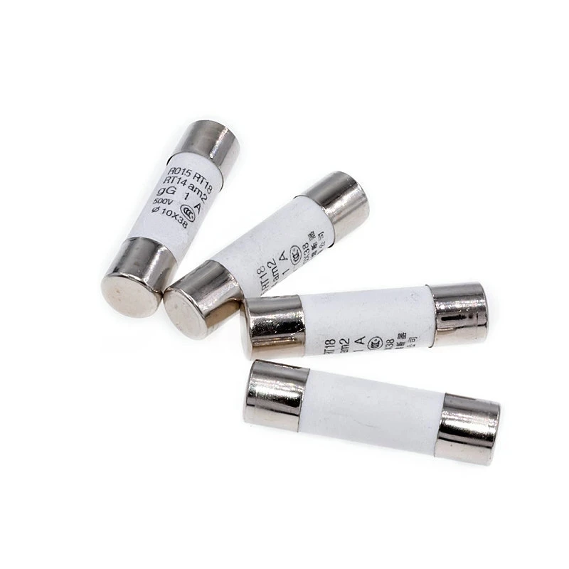 5Pcs 10*38 Fast Blow Ceramic Fuse 10x38mm 500V 0.5A-32A RO15 RT18 RT14