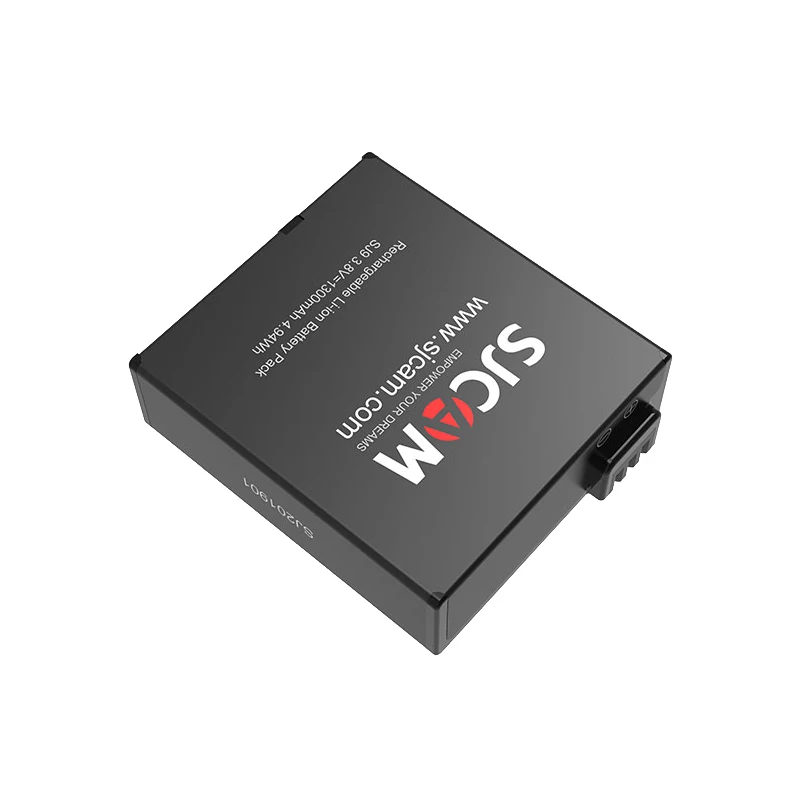 SJCAM SJ9 серии Аксессуары двойное зарядное устройство 1300mAh литий-ионная батарея водонепроницаемый чехол Коробка для SJ9 Strike/sj9 Max 4K экшн-камеры