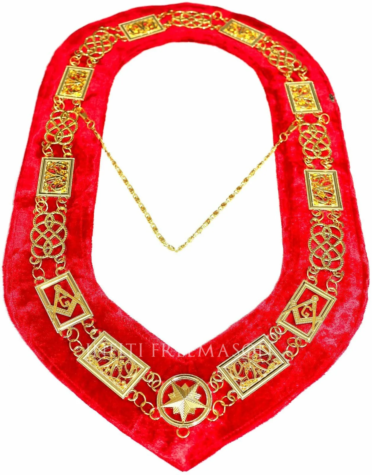 Ошейник Masonic master цепь со знаком масонов ошейник Regalia рыцари Templar Металлический