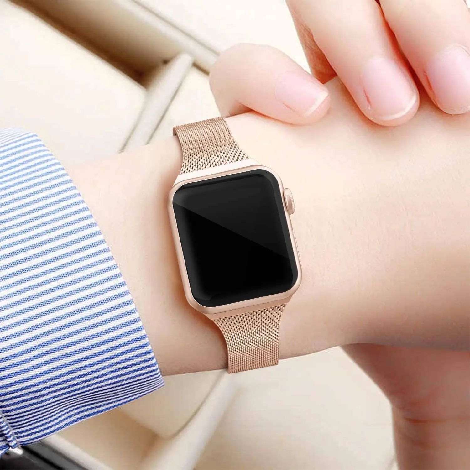 Slim Strap For Apple Watch Band 44mm 