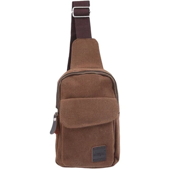 

Unisex Sporty Canvas Waist Bag Fanny Casual Chest Packs for Male Portable Travel Shoulder Crossbody Bags bolsas feminina