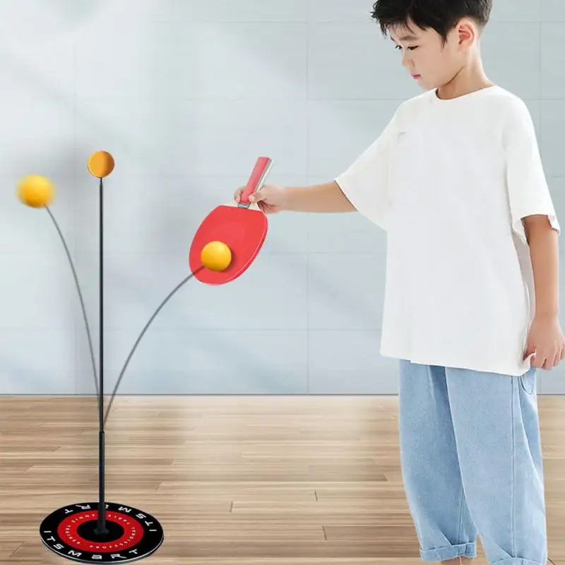 Decompression Trainer Professional Paddle Leisure Shaft Table Tennis Set Sport Soft Wave Pingpong Ball Portable Quick Rebound