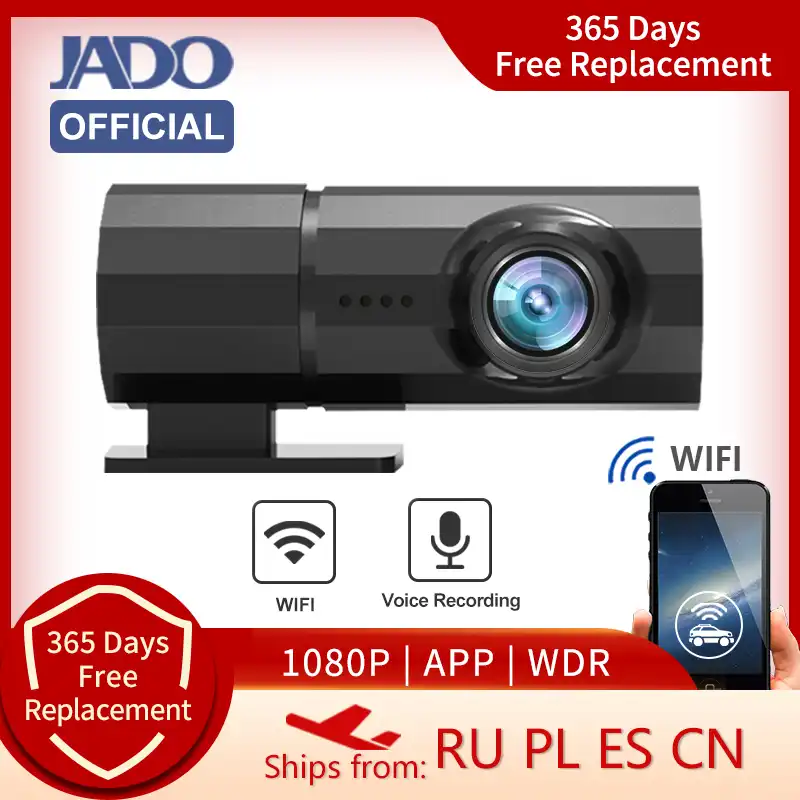 Jado D128車dvrドライブレコーダーアプリwifi制御ダッシュカム1080 1080p Hd Dashcam車のカメラのビデオレコーダー駐車モニター Dvr Dash Camera Aliexpress