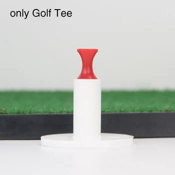 

Golf Tee T Shape Driving Mat Ball Holder Portable Winter Range Swing Training 38mm Durable TPE Practical Outdoor Practice Indoor