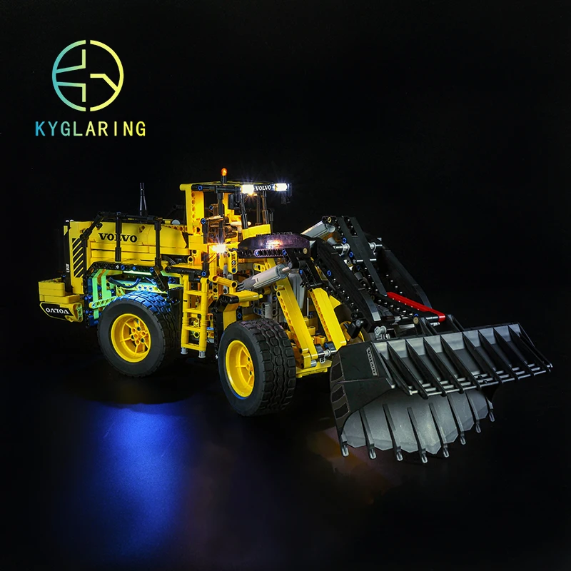 Kyglaring Set Di Illuminazione A Led Giocattoli Fai-Da-Te Per Technic 42030 Volvo L350F Blocchi Per Pala Gommata (Blocchi Non Inclusi)