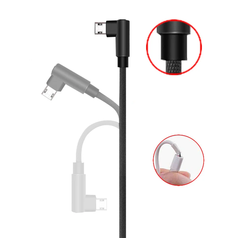 Тканевый USB кабель для iPhone Lighting mi cro type C OTG кабель для быстрой зарядки на samsung S9 Plus Xiaomi mi 9 Lite Honor 8X