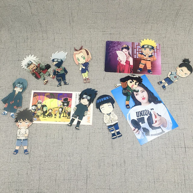 Naruto Crystal Glass Magnet Hűtőszekrény Mágnes Dekoráció Mágneses Játék Otthoni Kert Karácsonyi Születésnapi Ajándék 2021 Hírek - Image 4