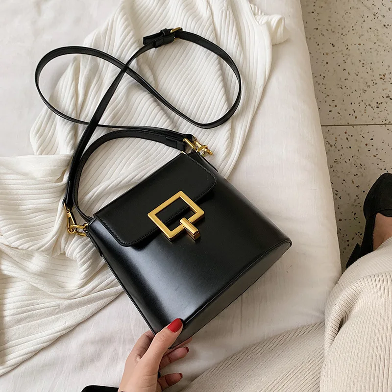 

Mini Small Bucket Bag Bags2019 New Style Korean-style Retro Fashion Bag Fashion Crossbody Bag