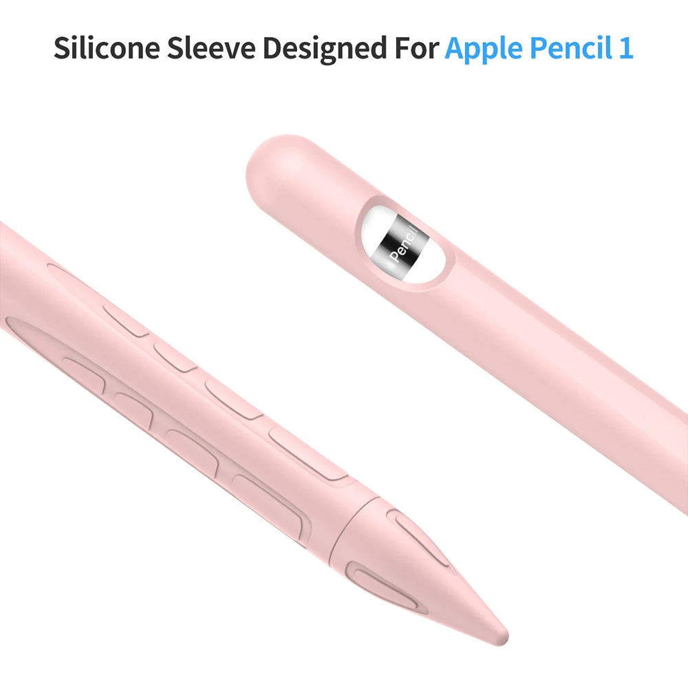 Для Apple Pencil чехол 4в1 цветной мягкий силиконовый совместимый для iPad планшет стилус защитный чехол