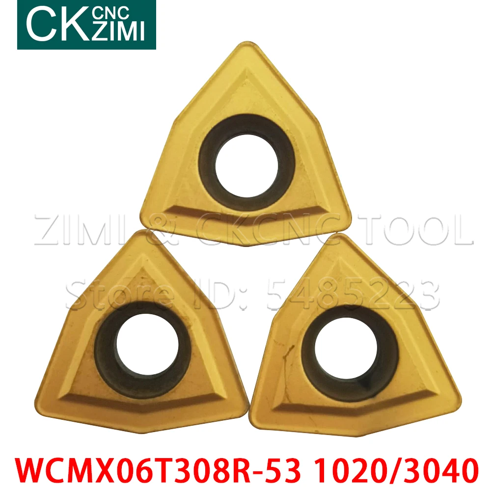 SANDVIK WCMX050308R-53 1020 U drill carbide inserts 10PCS