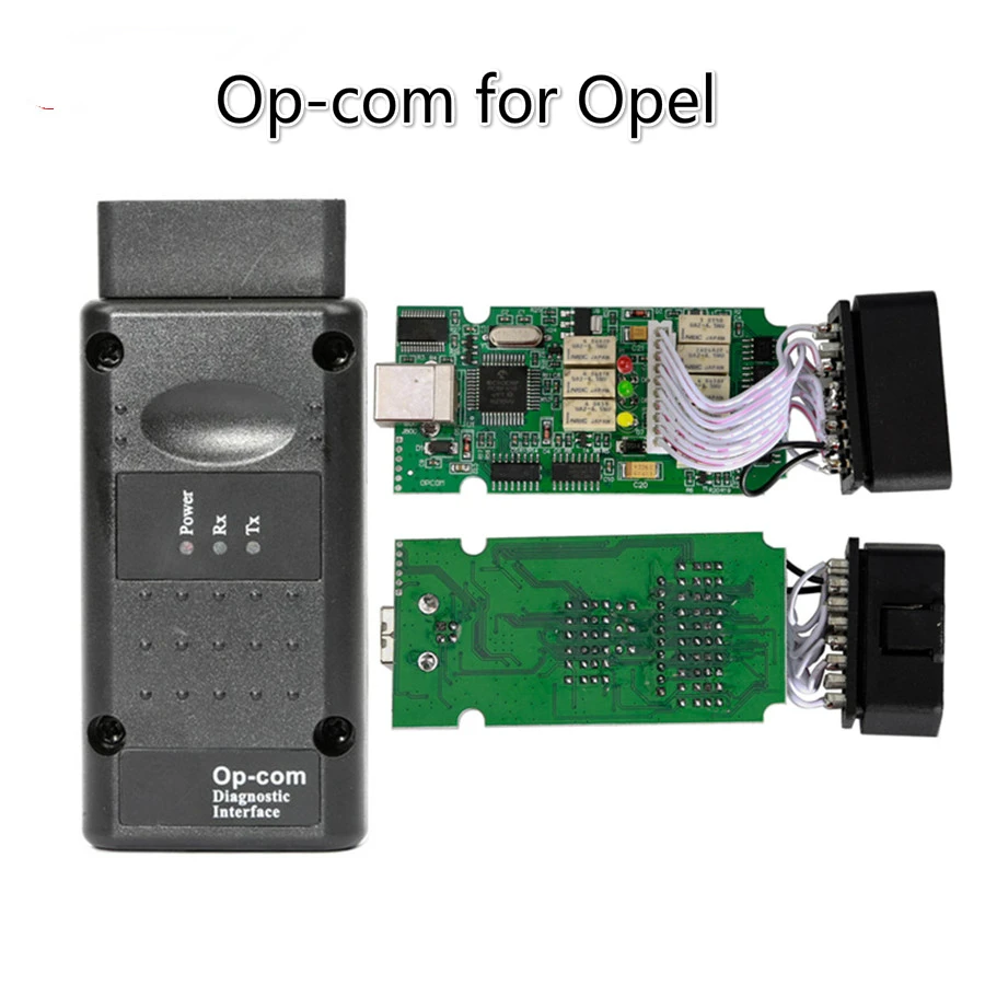 OP-COM V1.7 2014V интерфейс для Opel Opecom Авто Диагностический кабель с чипом PIC18F458