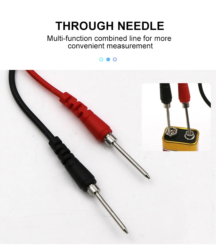 ELECTRICITE MULTIMETRE, 16 in 1 Test LineCâble de test, prise jack