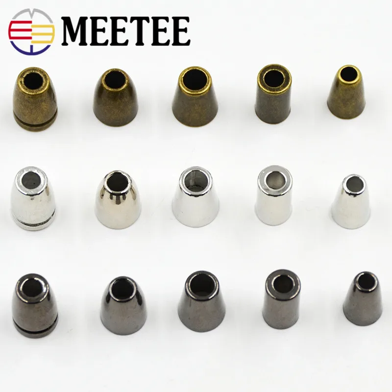 Meetee 20 шт. металлический колокольчик висячая Веревка Diy декоративные пряжки шнуры