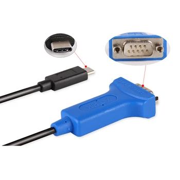 

Type-C to Serial Cable Adapter USB-C to RS232 support win10,win8 and win7