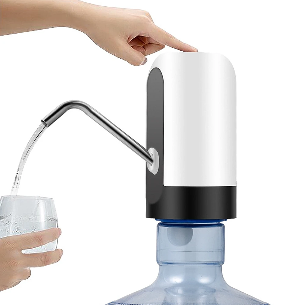 Портативный Электрический водяной насос бутилированный диспенсер воды Беспроводной интеллектуальный насос для питьевое воды автоматический умный переключатель для наружного дома