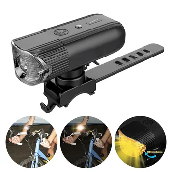 

Rechargeable Bicycle Light Computer Cycle Speedometer Light USB Waterproof Bike Front Light Flashlight LED MTB Cycling HeadLight