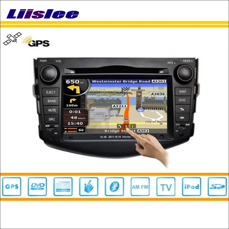 Liislee Car Android Multimedia For Toyota Vanguard / RAV4 2005~2012 Radio CD DVD Player GPS Navi Navigation Video Stereo System