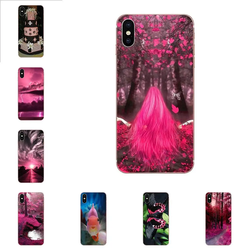 Защитный чехол из ТПУ для Galaxy J1 J2 J3 J330 J4 J5 J6 J7 J730 J8 2015 2016 2017 2018 mini Pro Love розовый