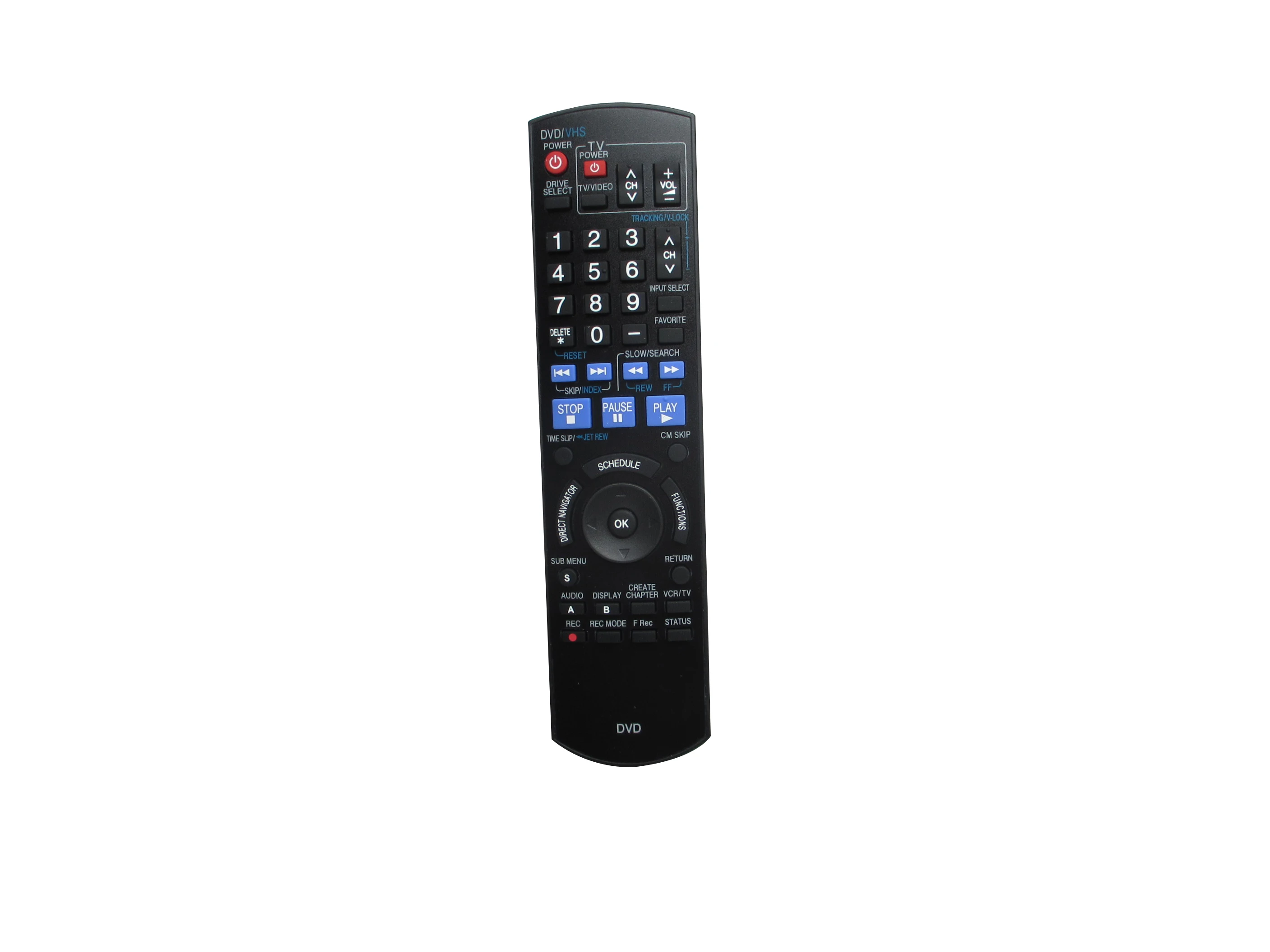 Telecomando Per Panasonic N2Qayb000197 Dmr-Ea18K Dmr-Ez48V Dmr-Ez48 Dmr-Ez485 N2Qayb000211 Dmr-Ea18 Lettore Dvd Recorder