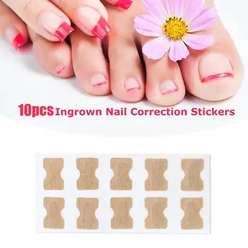 

Ingrown Toenail Corrector Stickers Paronychia Treatment Recover Corrector Pedicure Tools Fingernail Toe Nail Care