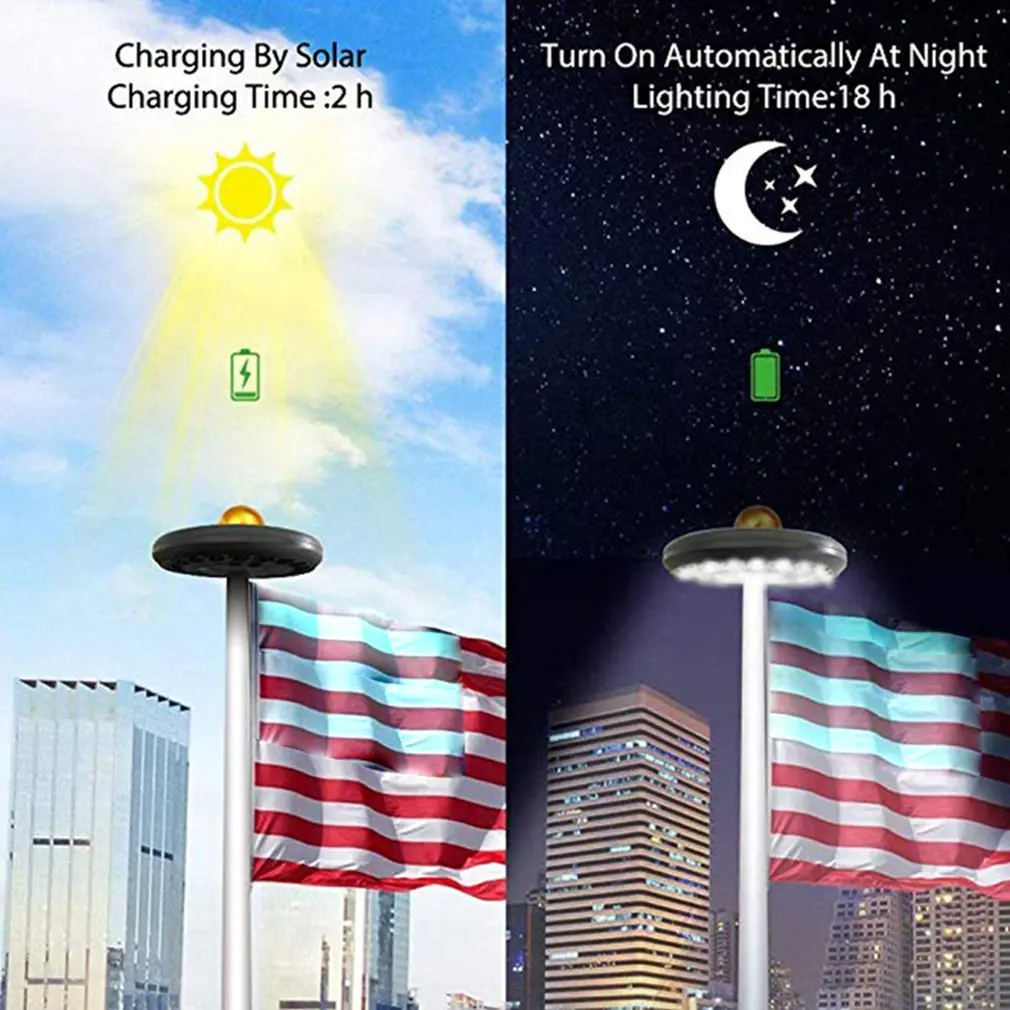 

Solar Outdoor Light Flag Light Flagpole Led Light Garden Wall Light Solar Landscape Street Light Professional